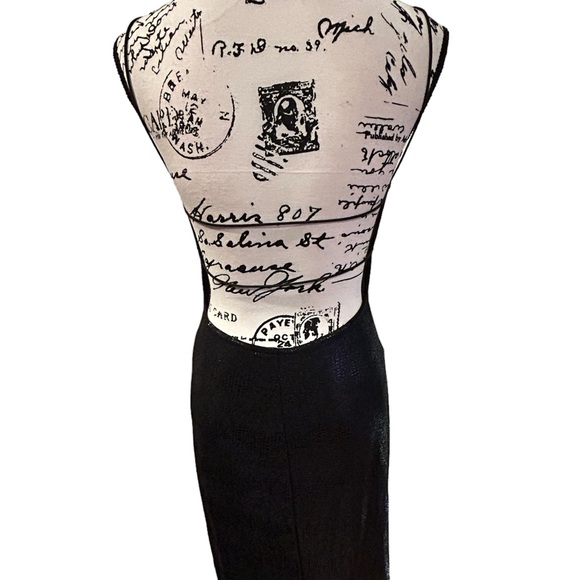 Breakin’ Loose Black Maxi Dress - Picture 3 of 6